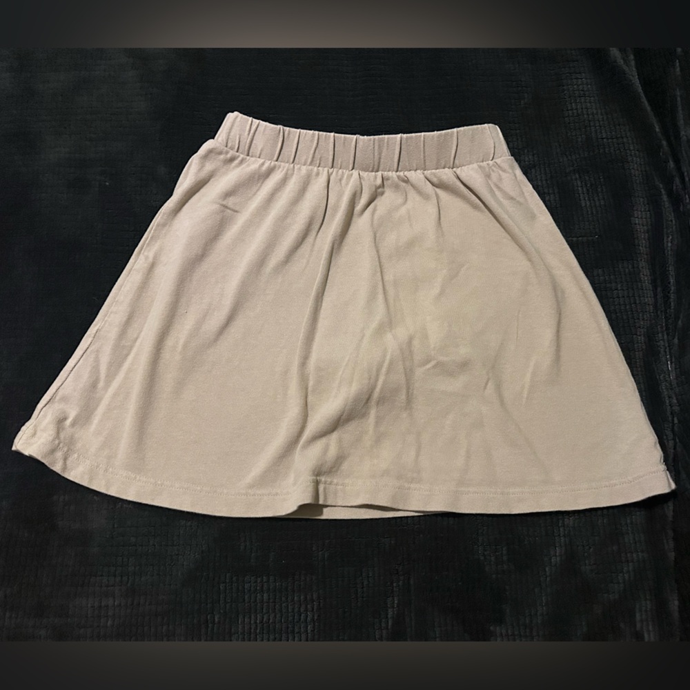 Cat & Jack Girls Khaki Skater Skort